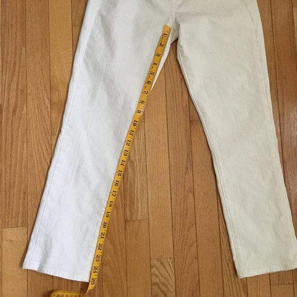 Lucky Brand White Sofia Jean Capri Size 26/2 - Picture 9 of 13